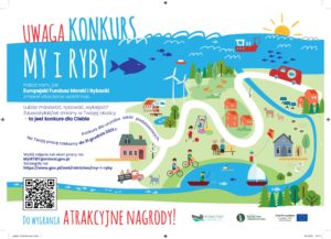Read more about the article Konkurs dla dzieci! My i RYBY – jak Europejski Fundusz Morski i Rybacki zmienił otoczenie wokół nas?