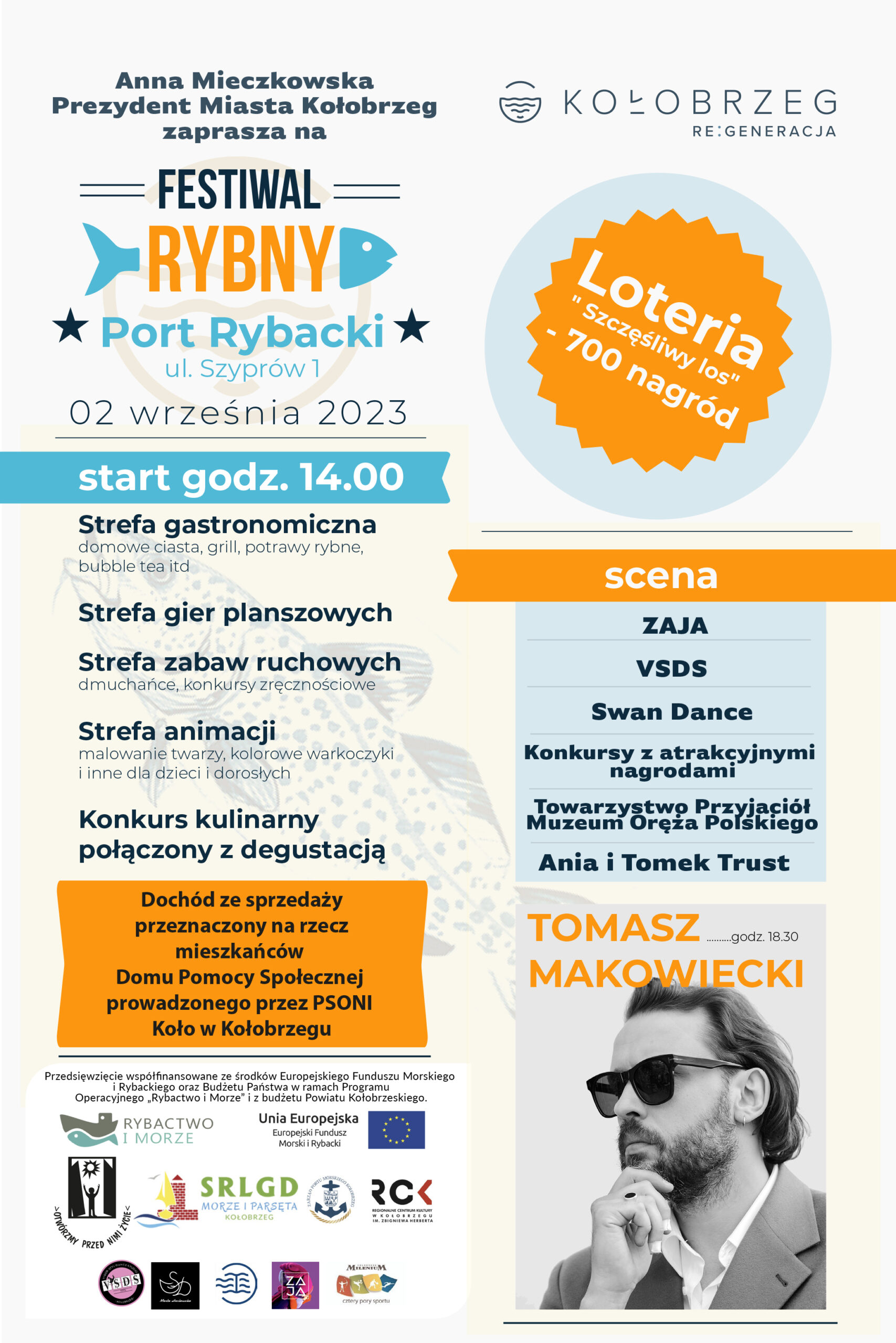 Read more about the article VI edycja Festiwalu Rybnego -Port Rybacki -2 września o godz. 14:00